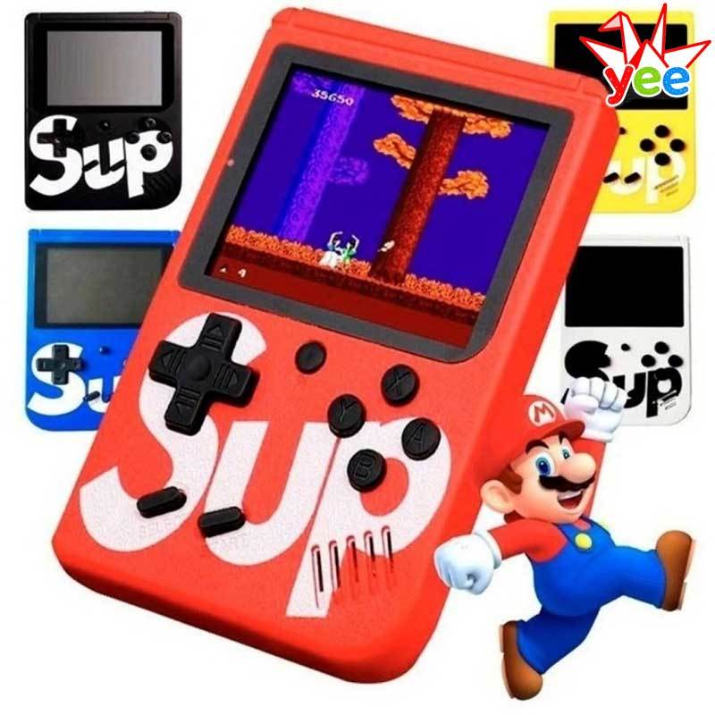 Mini Video Game Sup Game Box 400 Jogos Em 1 Portátil Jogos Antigos Clássicos Antigos Anos 80