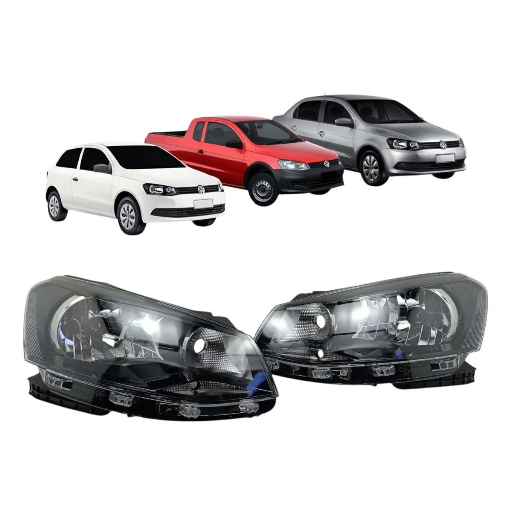 Farol Gol Saveiro Voyage G6 2013 2014 2015 2016 Foco Simples