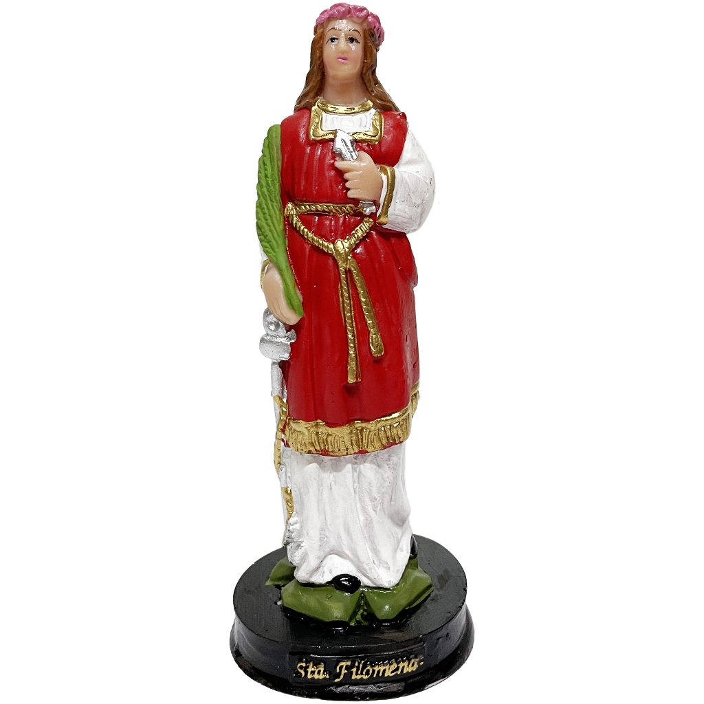 Imagem Santa Filomena 15 Cm Resina