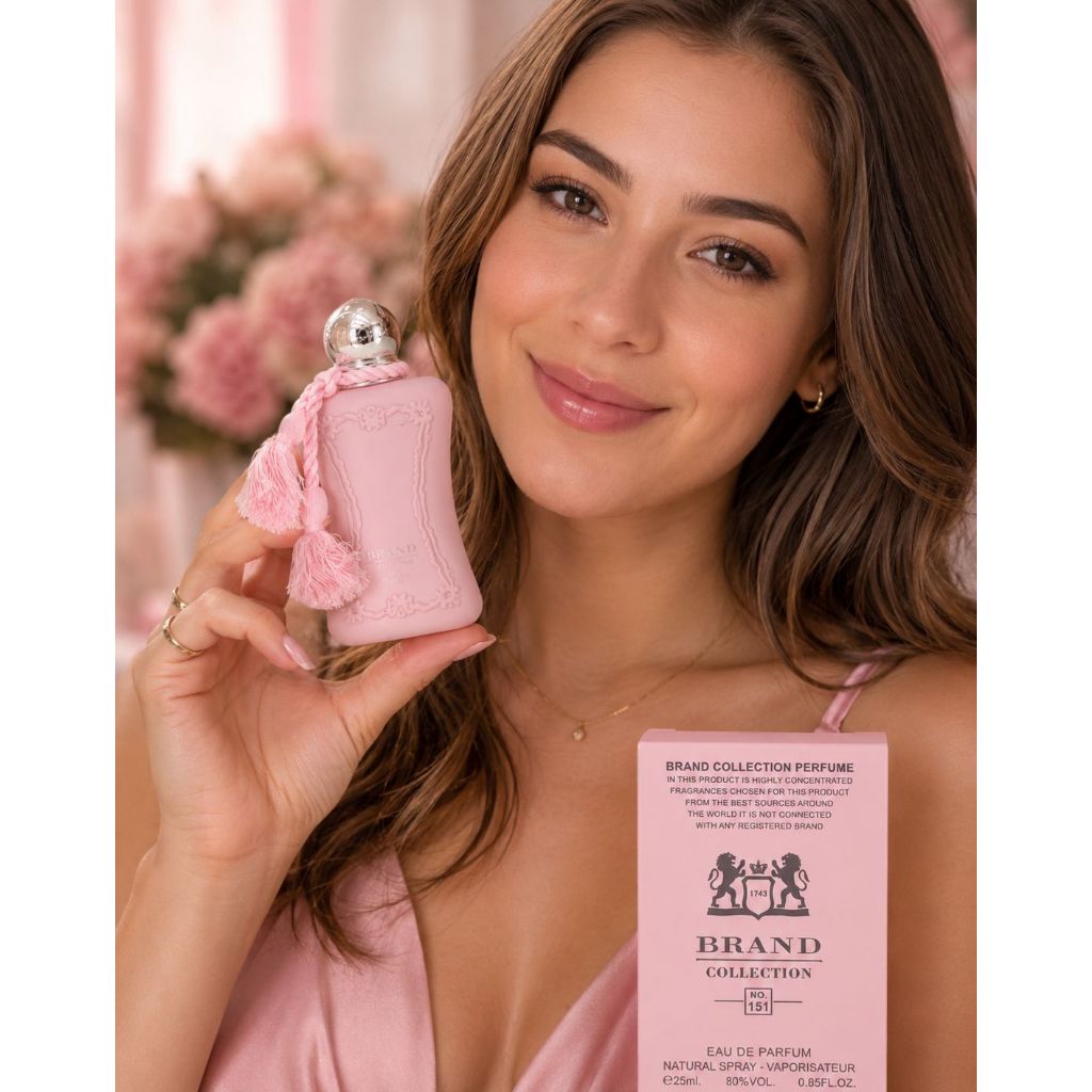 Perfume Feminino Importado Delina Brand Collection Miniatura De Bolsa Carro Academia