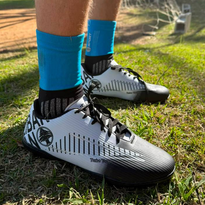 Chuteira Society Masculina De Campo Futebol Costurada Resistente