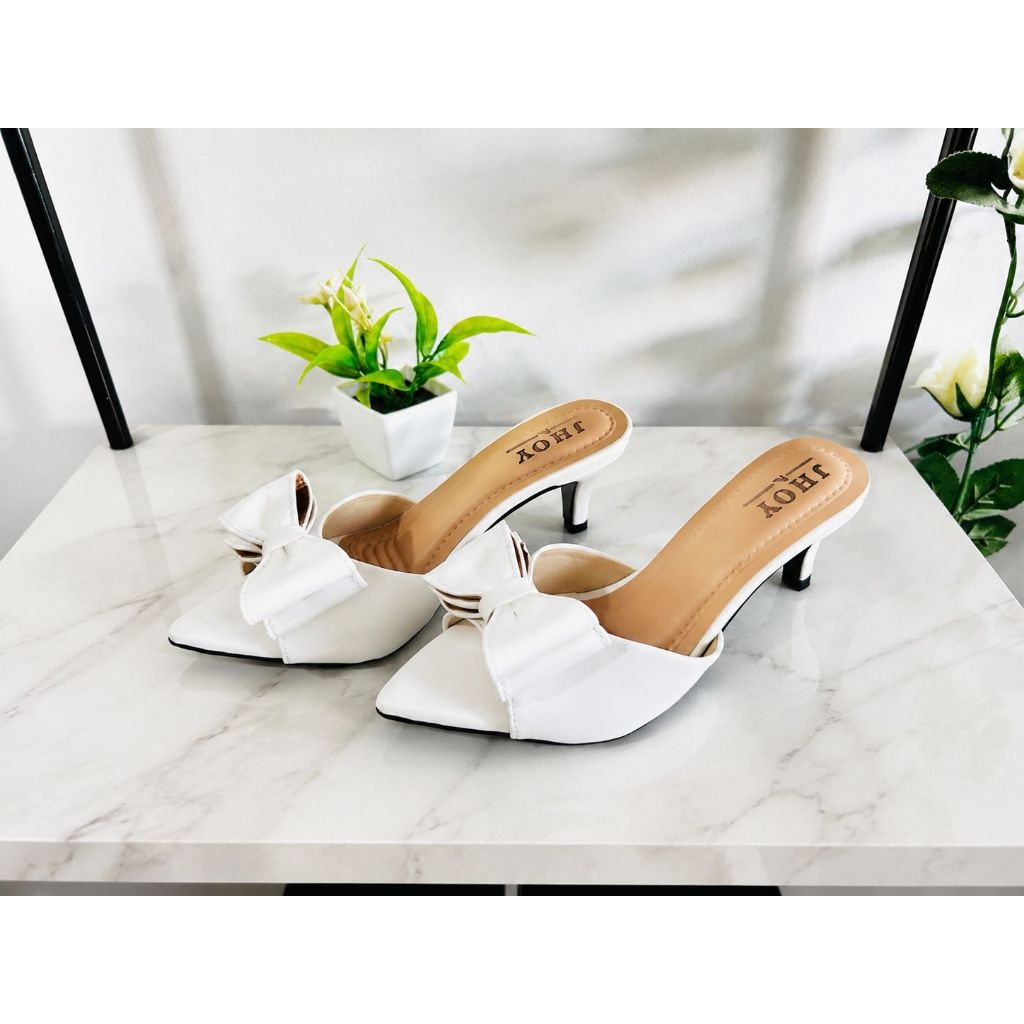 Sandália Jhoy Feminina Salto Fino 6cm com Laço Bico Folha Palmilha Comfort – Elegância e Conforto — imagem 2 de 2