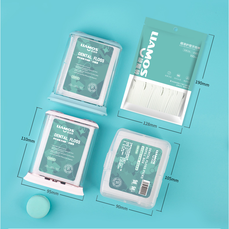 Fio dental Grau médico menta automático / Forma De Arco Ultra Fina Para Crianças e adultos — imagem 2 de 2