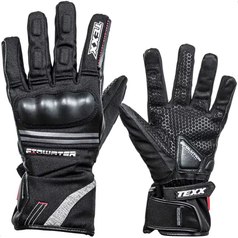 Luva Moto Texx Biowater Stopwater V3 Resistente À Água Touch
