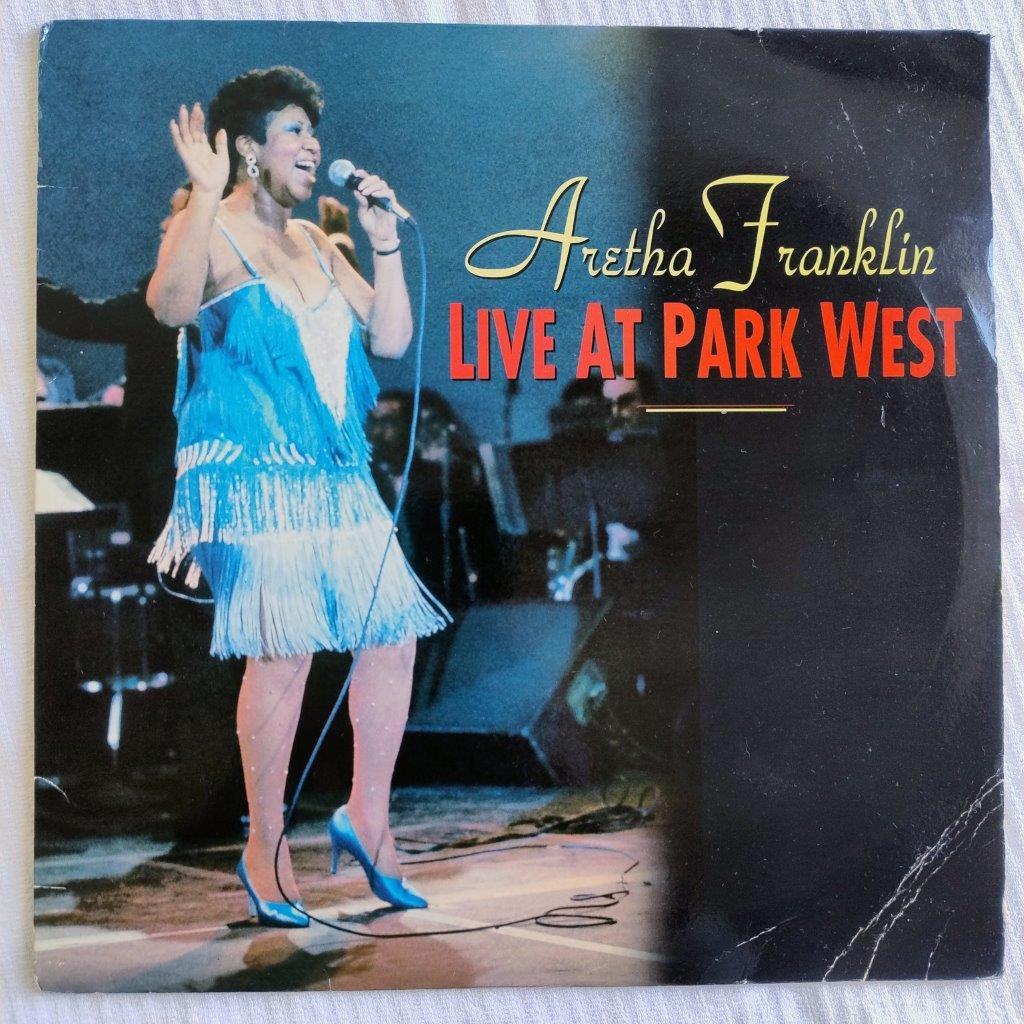 Laser Disc: Aretha Franklin - Live At Park West | Japão/ Estados Unidos