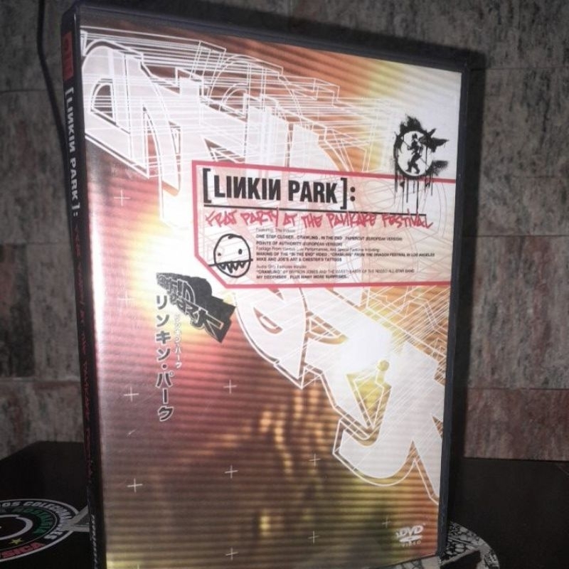 DVD ORIGINAL- LINKIN' PARK "frat party at the pankake festival" NACIONAL/LEGENDADO/ENCARTE/IMPECÁVEL