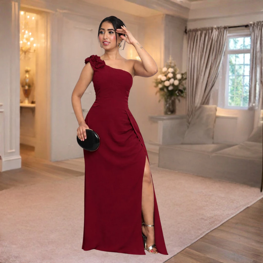 ✅Vestido  Feminino longo elegande do feta, Bojo e Forro – Tecido Duna Premium, Costas com Elastex, Elegante — imagem 1