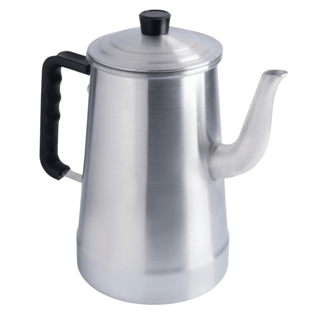 Bule Aluminio Polido Profissional 8Cm 5L Nacional