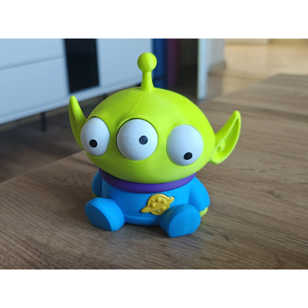 Boneco Alien Toy Story com Olhinhos que se Mexem - Pixar Disney Toy Story 5