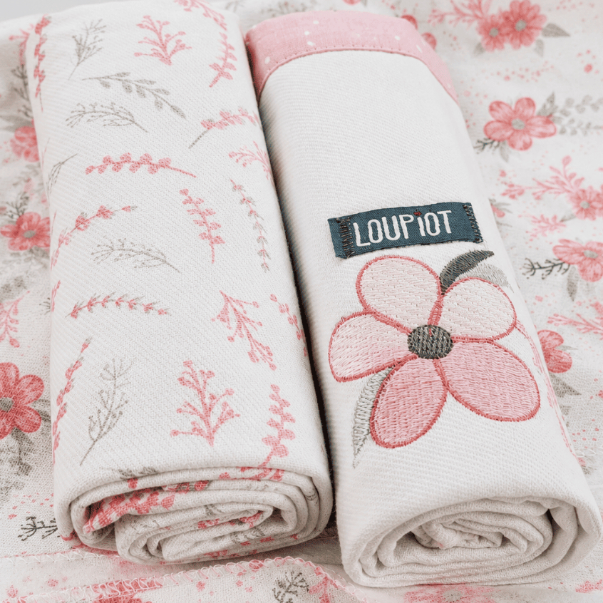 Kit 3 Cueiros Flanelados Bebê 100% Algodão 80x80cm Manta Swaddle Charutinho Enxoval Recém-Nascido Menino Menina Presente