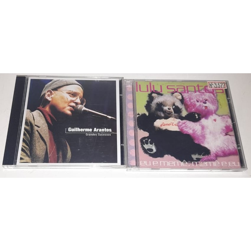 2 CD´s - Lulu Santos - Eu E Memê,Memê E Eu,Bmg,1995 & Guilherme Arantes,Grandes Sucessos,Sony Music,Em Muito Bom Estado