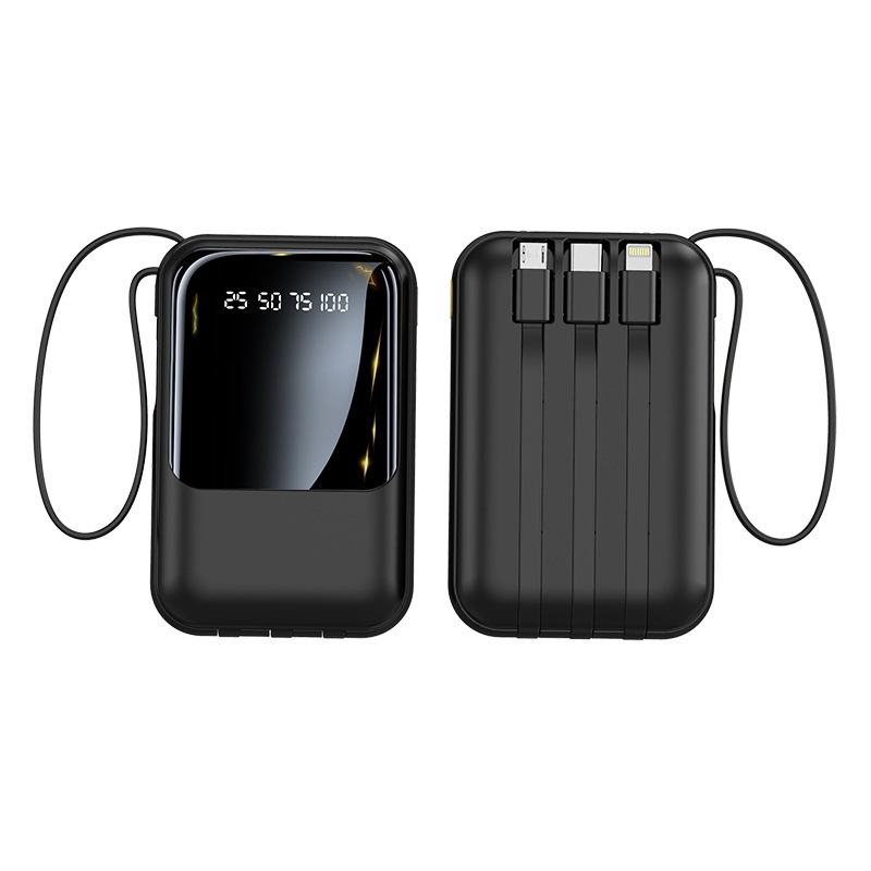 PowerBank Chaveiro 3000mAh Carregador Portátil Tipo-C iPhone Android Entrega Rápida