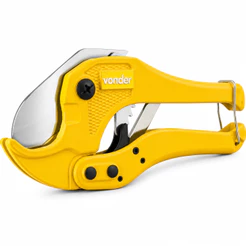 Cortador de Tubo PVC 42mm Tesoura Para Cano Corte Rápido Sem Rebarba Vonder