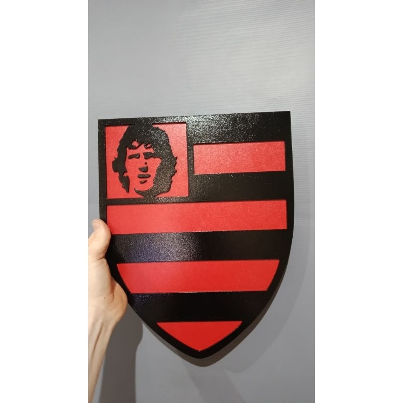 Placa Decorativa - Time Futebol Mundial ídolo 1981 MDF BMK ART'S
