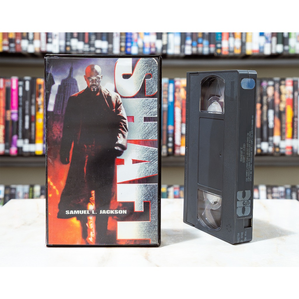 VHS SHAFT - LEGENDADO - Samuel L. Jackson - Original - Fita de Vídeo Filme - Suspense Policial