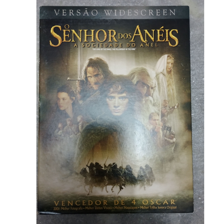 o SENHOR DOS ANEIS - a sociedade do anel - digipack duplo