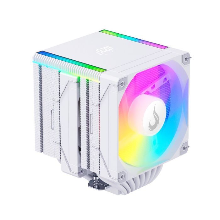 Cooler para Processador Rise Mode Temp 8 White ARGB AMD Intel 120mm Branco RM-ACT8-ARGB-W