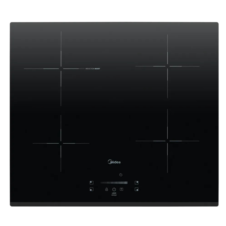 Cooktop 4 Bocas De Indução Even Pro Midea Cor Preto 220v