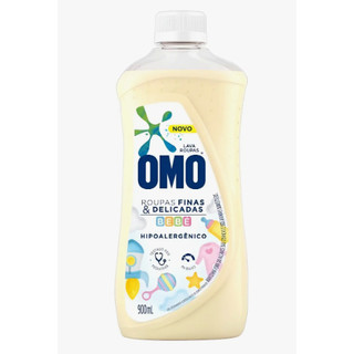 Sabão Líquido Roupas Finas E Delicadas Bebê 900ml Omo