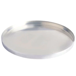 Forma Assadeira De Pizza Aluminio Polido 30Cm Nacional