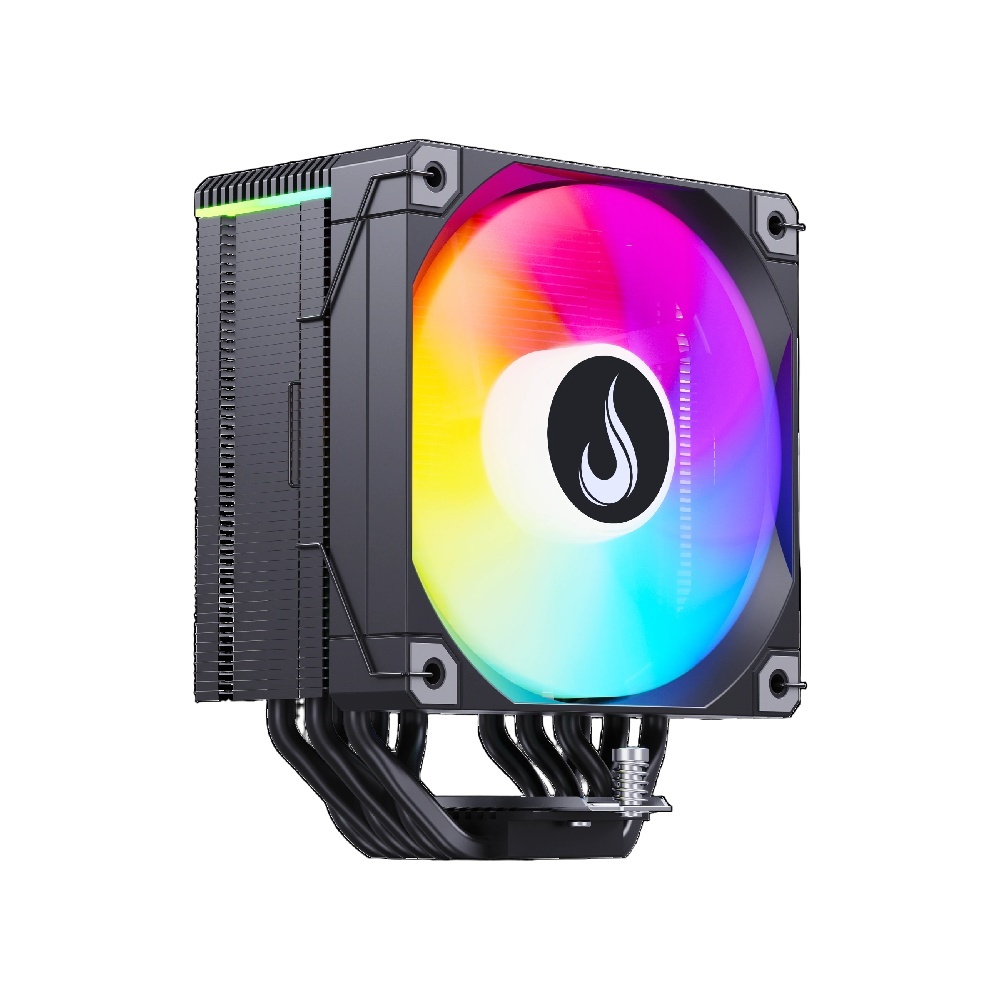 Cooler para Processador Rise Mode Temp 6 Pro Black AMD e Intel 120mm Preto - RM-ACT6-ARGB-B