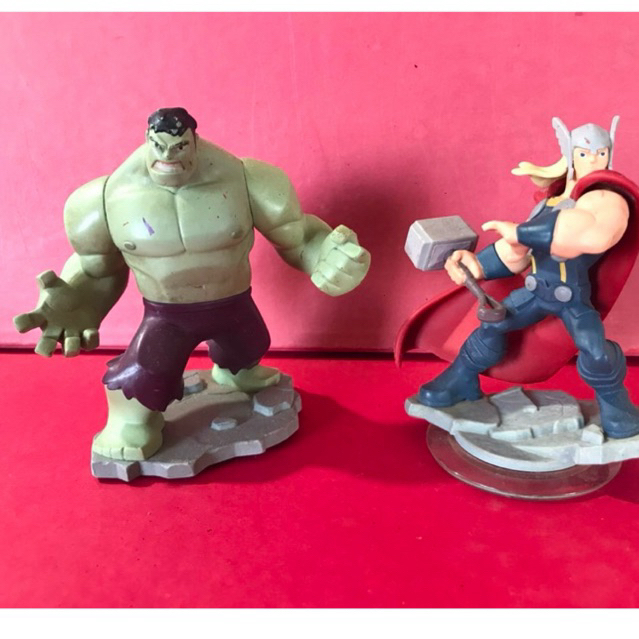 Hulk e Thor Disney Infinity: Marvel Super Heroes (2.0 Edition).