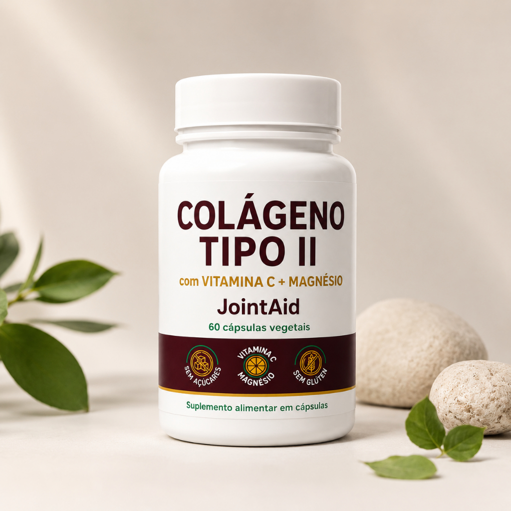 Colágeno Tipo II + Magnésio + Vit. C | JointAiD MYC Nutrition