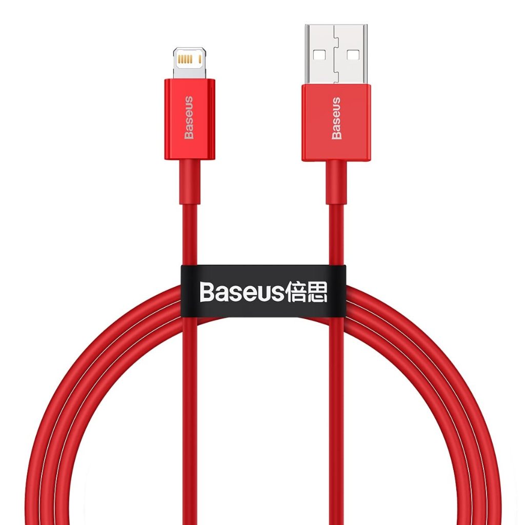 Cabo Usb P/Lightning Baseus 2.4a Rápido 1m iPhone  11/12/13/14
