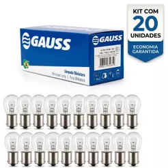 Kit 20 Lâmpadas 1 Polo 12v 21w 1141 Pisca Seta Ré BA15S