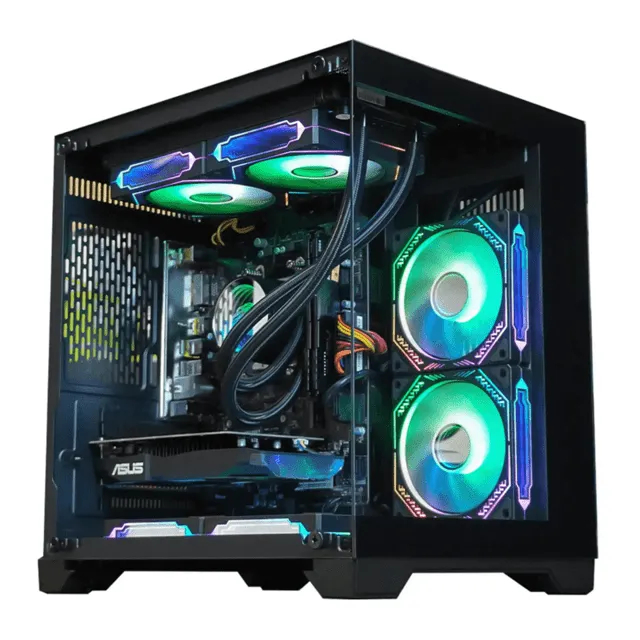 PC Gamer Ryzen 5 5500, RX 7600, 16GB DDR4, SSD 500GB NVMe, 600W 80 Plus, PCITAL0
