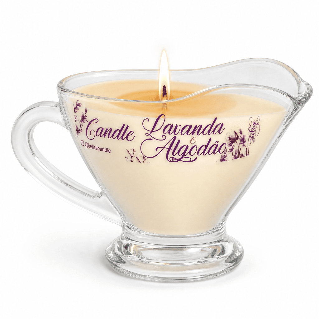 Vela para Massagem Lavanda|Algodão