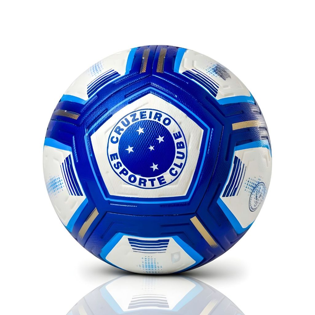 Bola Futebol Cruzeiro Oficial Campo Grama Sintética Suiço Resistente Treino Jogo Licenciada - Original