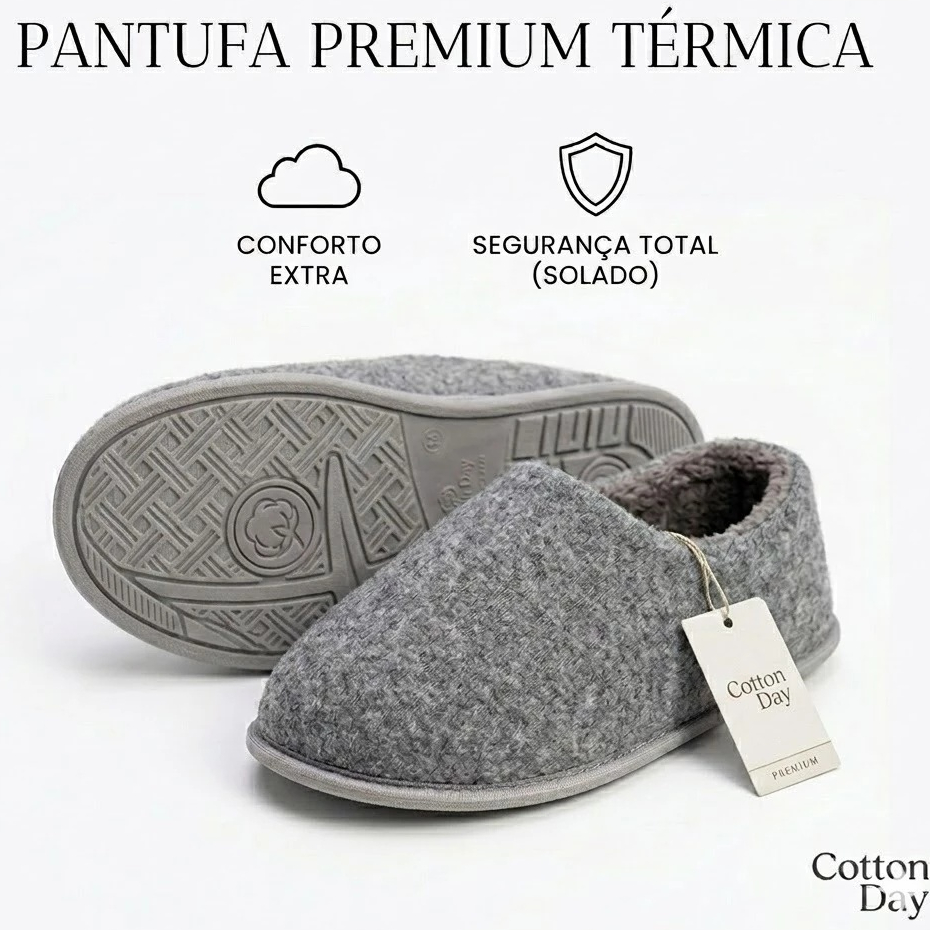 Pantufa Unissex Antiderrapante Chinelo de Quarto 100% Peluciada Confortável Botinha Quentinha