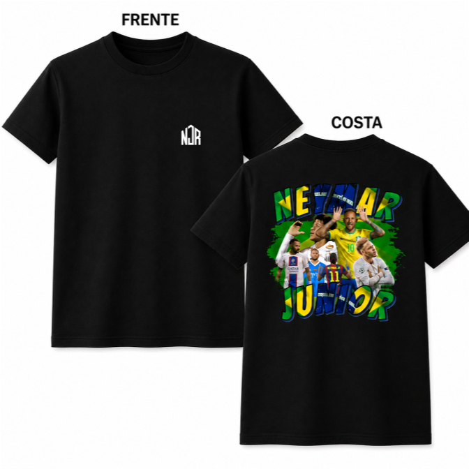 Camiseta infantil, Camiseta do Brasil, Camiseta DO  Neymar