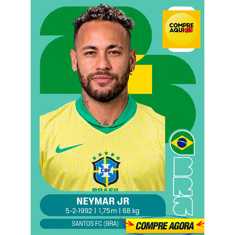 FIGURINHA NEYMAR 2026