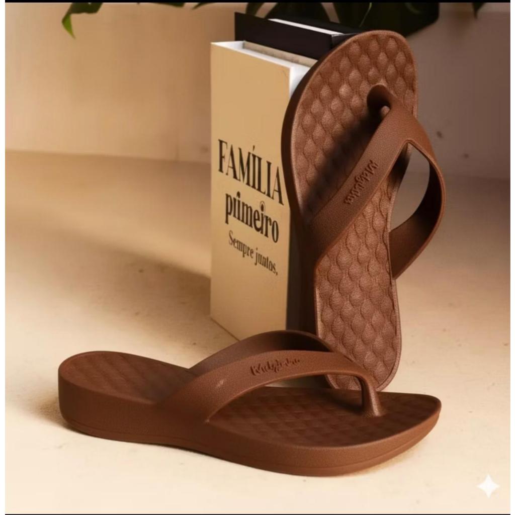 Chinelo Massageador Ortopedico Feminino Leve Macio Melzinha