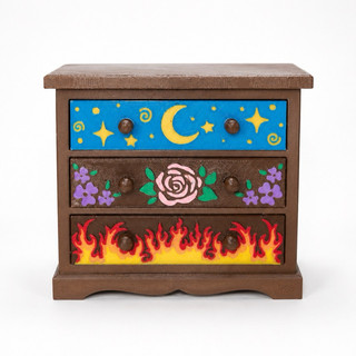 Decoracão Literaria Estante Feyre Archeron ACOTAR Comoda Decoracao para Livros Cantinho Literario