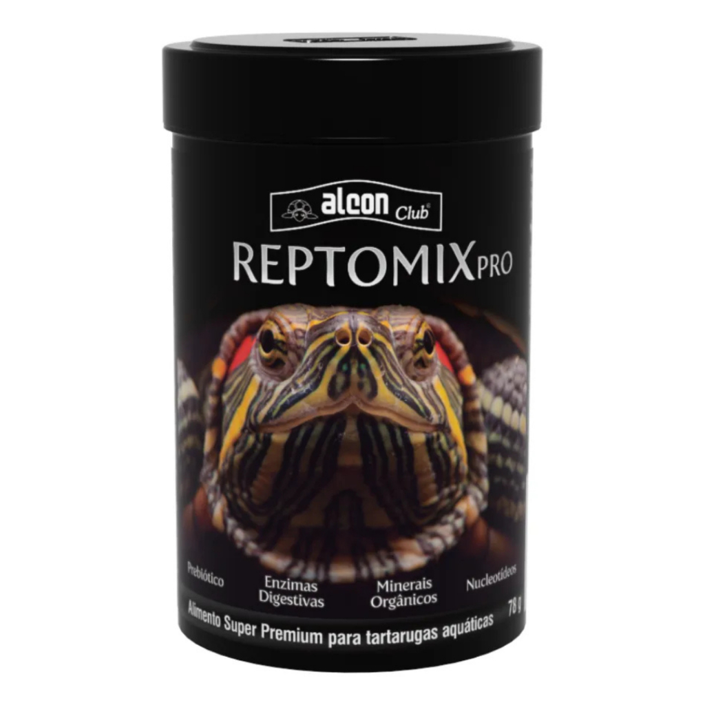 Reptomix Pro Ração Super Premiun Para Tartarugas 78g - Alcon Club