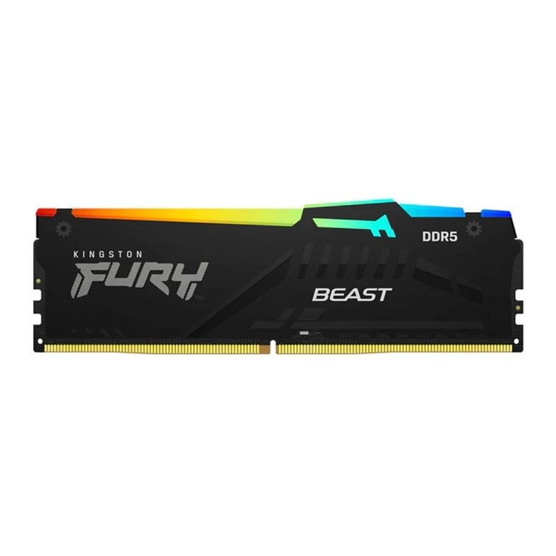 Memória RAM DDR5 Kingston Fury Beast 16GB 32GB - 5200MHz 5600MHz 6000MHz