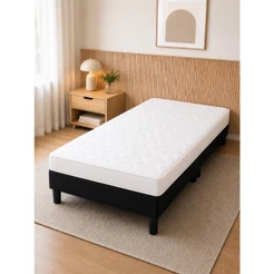 Base para Cama Box Solteiro Resistente Robusta Montagem de Encaixe