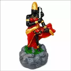 IMAGEM DE IANSA 25CM ORIXA UMBANDA E CANDOMBLE