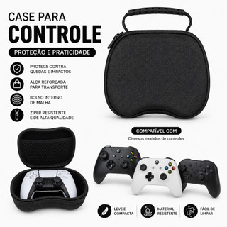 Bolsa para controle, PS4 Pro, PS4 Slim Capa Protetora para PS3, PS5, Xbox One 360, Xbox Series X