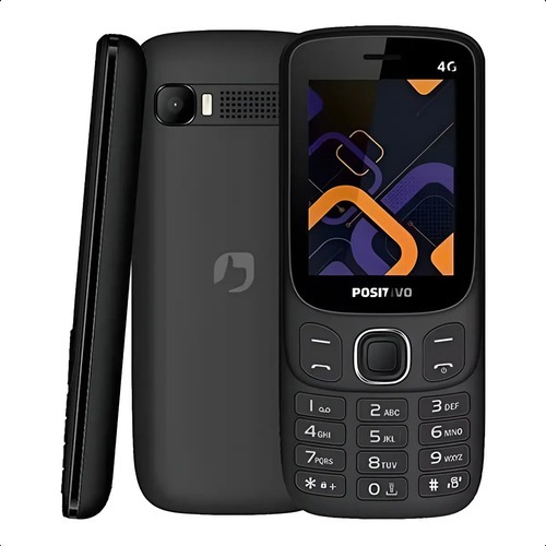 Celular Feature Phone Positivo P41 4G 2.4” Preto