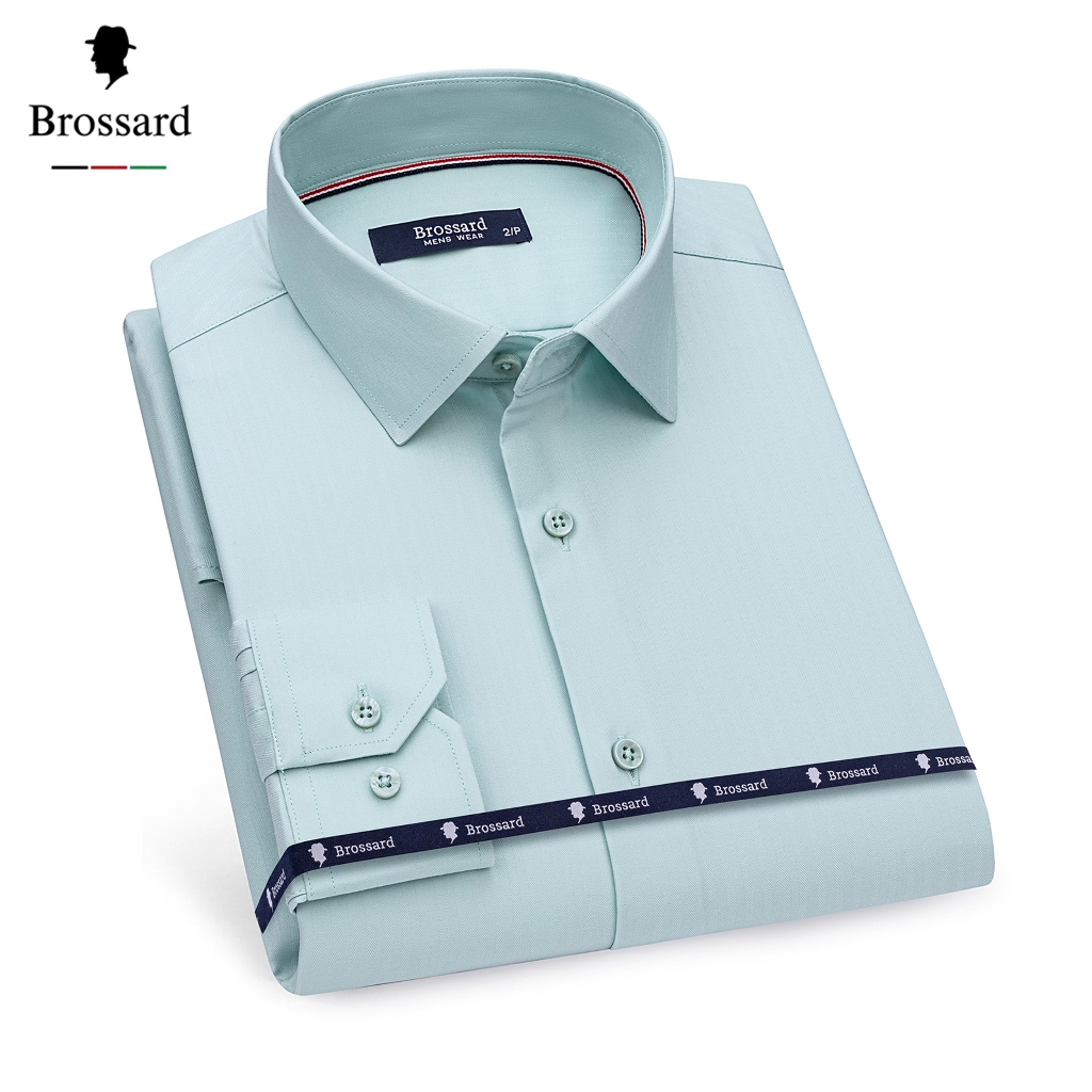 Atacado Camisa Social Masculina Não Amassa Respirável e Elástico Tecido Resfrian