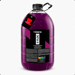 V-Floc Vonixx 5L Shampoo Lava Autos Concentrado pH Neutro Lavagem Carro Moto