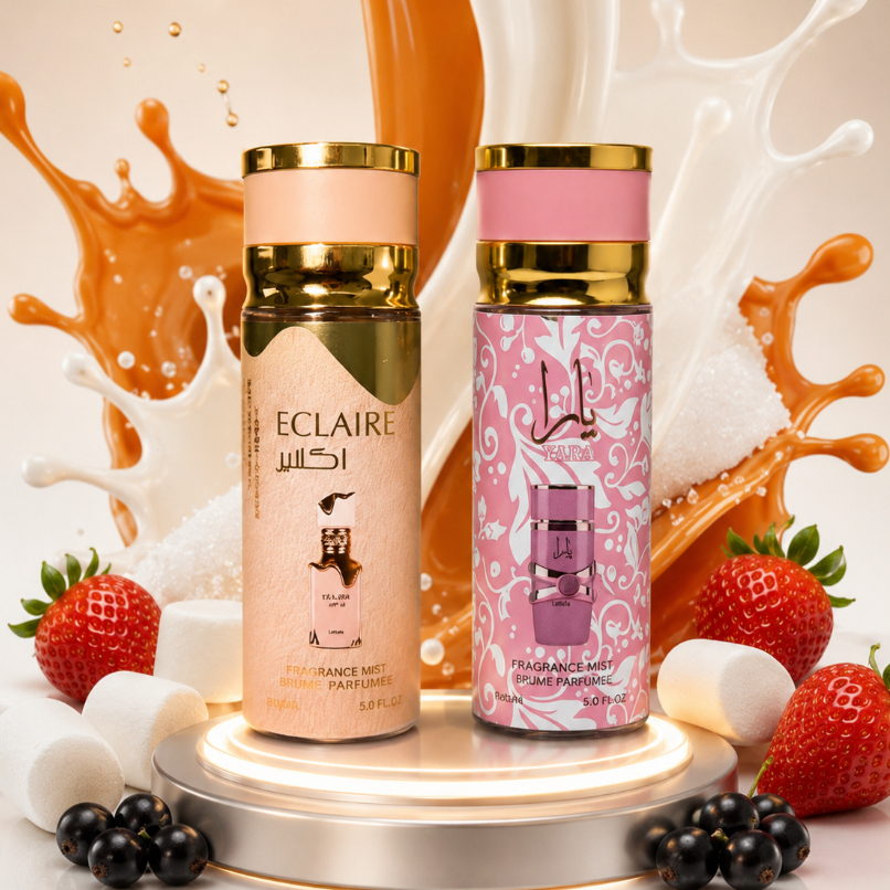 Body splash Yara e Eclaire 90ml clive dorris feminino ótima fixação