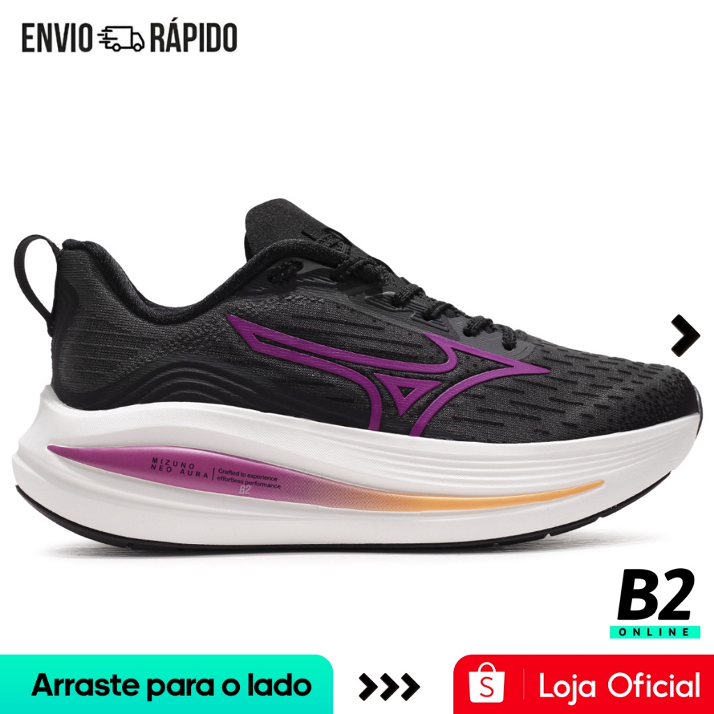 Tênis Mizuno Neo Aura Feminino Corrida Original com Nota Fiscal e Garantia