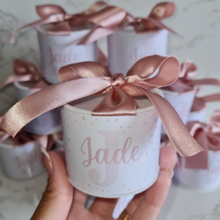 Kit Tubolatas Personalizadas MATERNIDADE ROSE | Lembrancinha Casamento | Aniversário | Chá de Bebê | 5x6 - Diversos