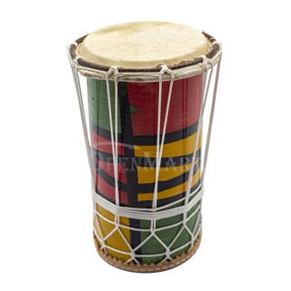 Bacurinha artesanal com corda em pele couro instrumento percussão tradicional Bahia olodum cultura afro africana