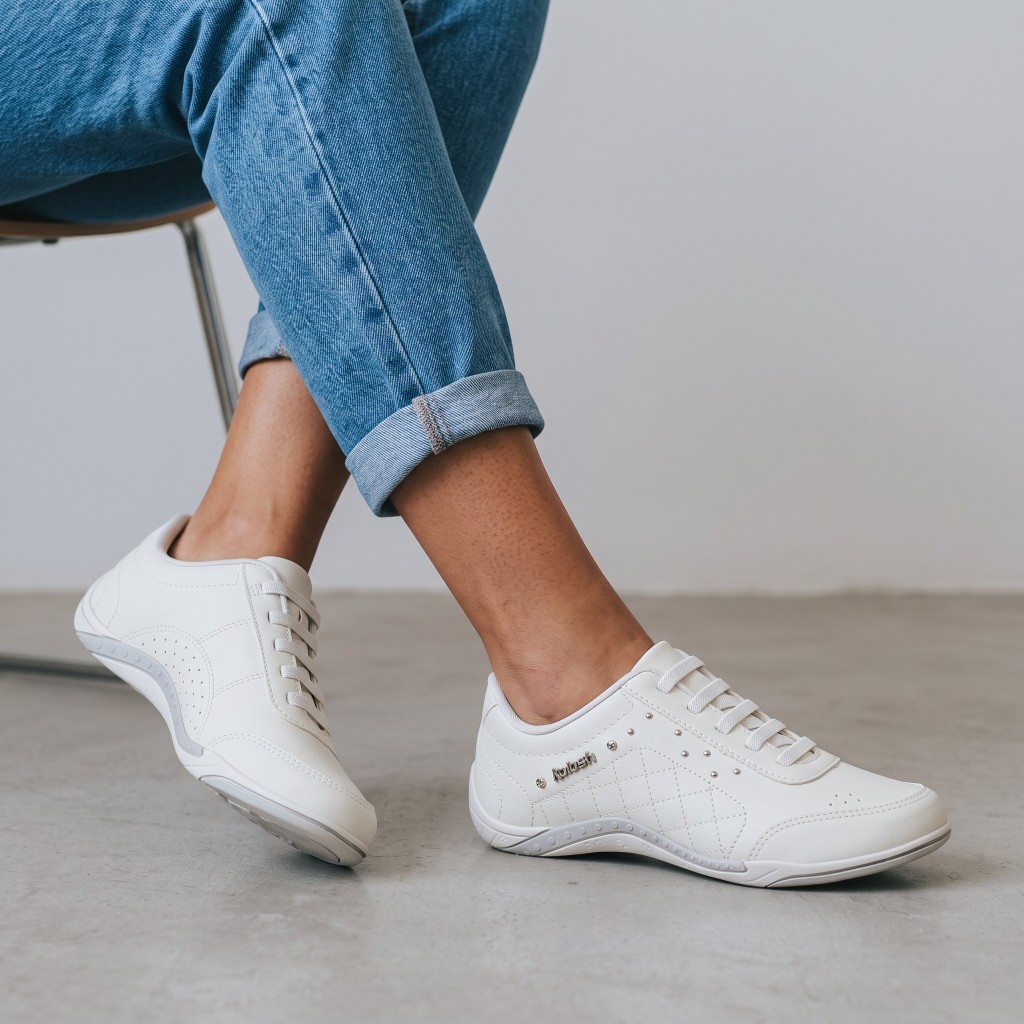 Tenis Feminino Kolosh Macio Calce Facil Confortavel Original